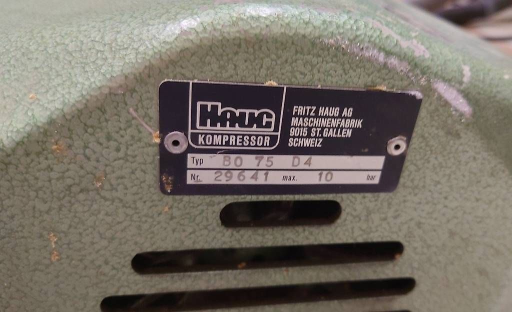 Compressori: Haug Cygnus Oelfreier Kompressor B0 75 D4 – Usato da Villigen venduto da mervato 2