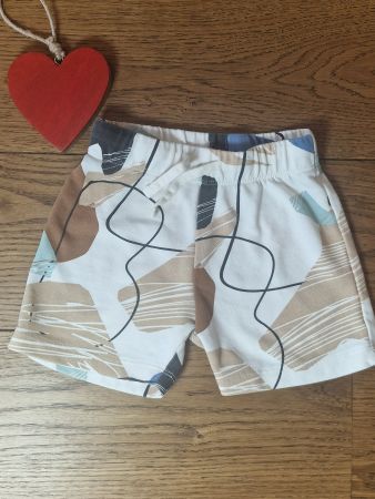 H&M Shorts Baumwolle gemustert Grösse 98 wie neu