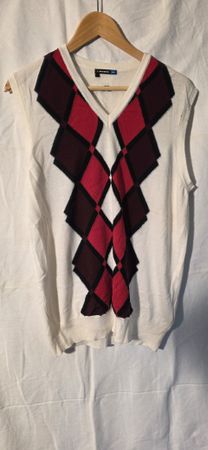 J. Lindeberg Argyle Pullunder, Grösse XL, Winter-Look!