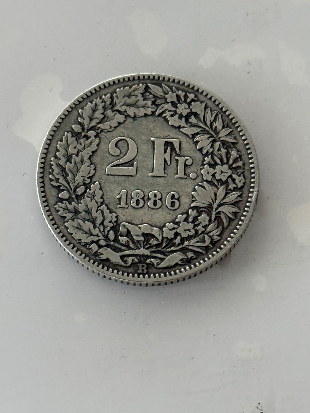 Tutti le monete: 2 Franken 1886  Rar – Usato da Wallisellen venduto da SWISS_SILVER1
