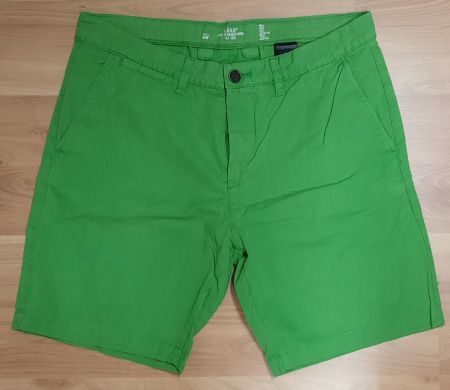 H&M L.O.G.G Damen Leichte Kurze Hose Grün Gr.31