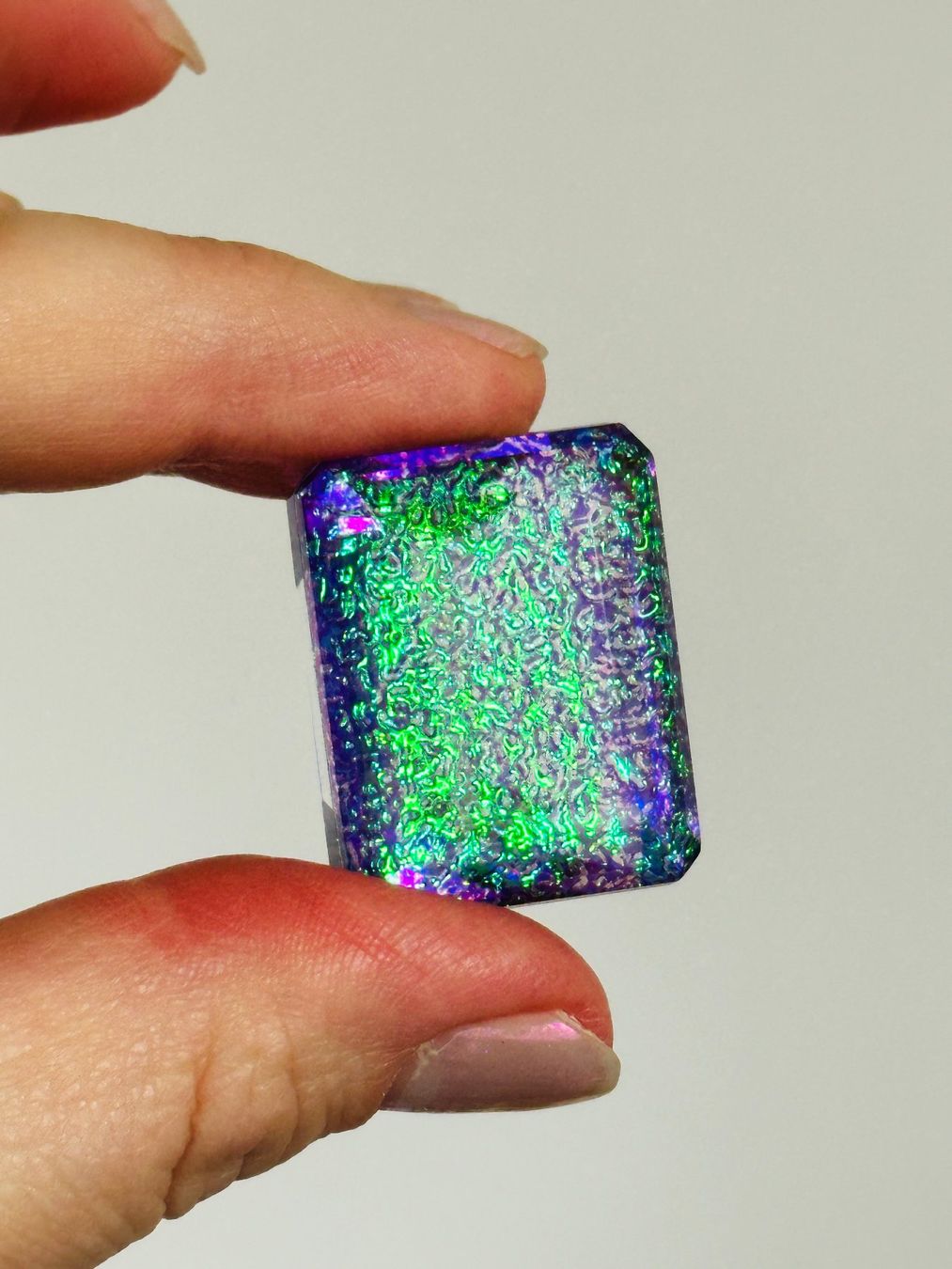 Pietre preziose: Emerald Cut Loose Gemstone – Nuovo e nell'imballaggio originale da Genève venduto da AWWA 9