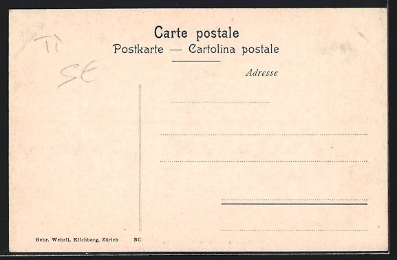 Cartes postales: Lugano, Via Cattedrale mit Geschäften – D'occasion à Berlin par bartko-reher 1