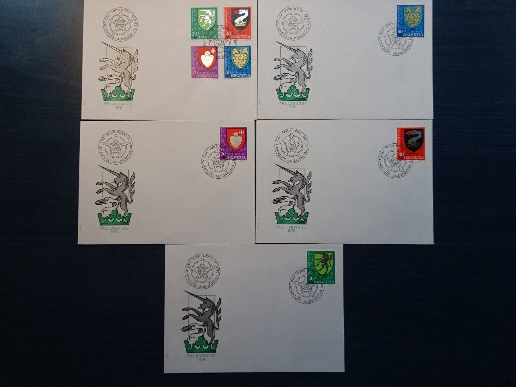 Tous les timbres: PJ 1979 – Neuf (Voir description) à Aadorf par Chnorli-Furz
