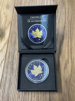 Canada 1 oz Fine Silver Maple Leaf Coin inkl. Zertifikat
