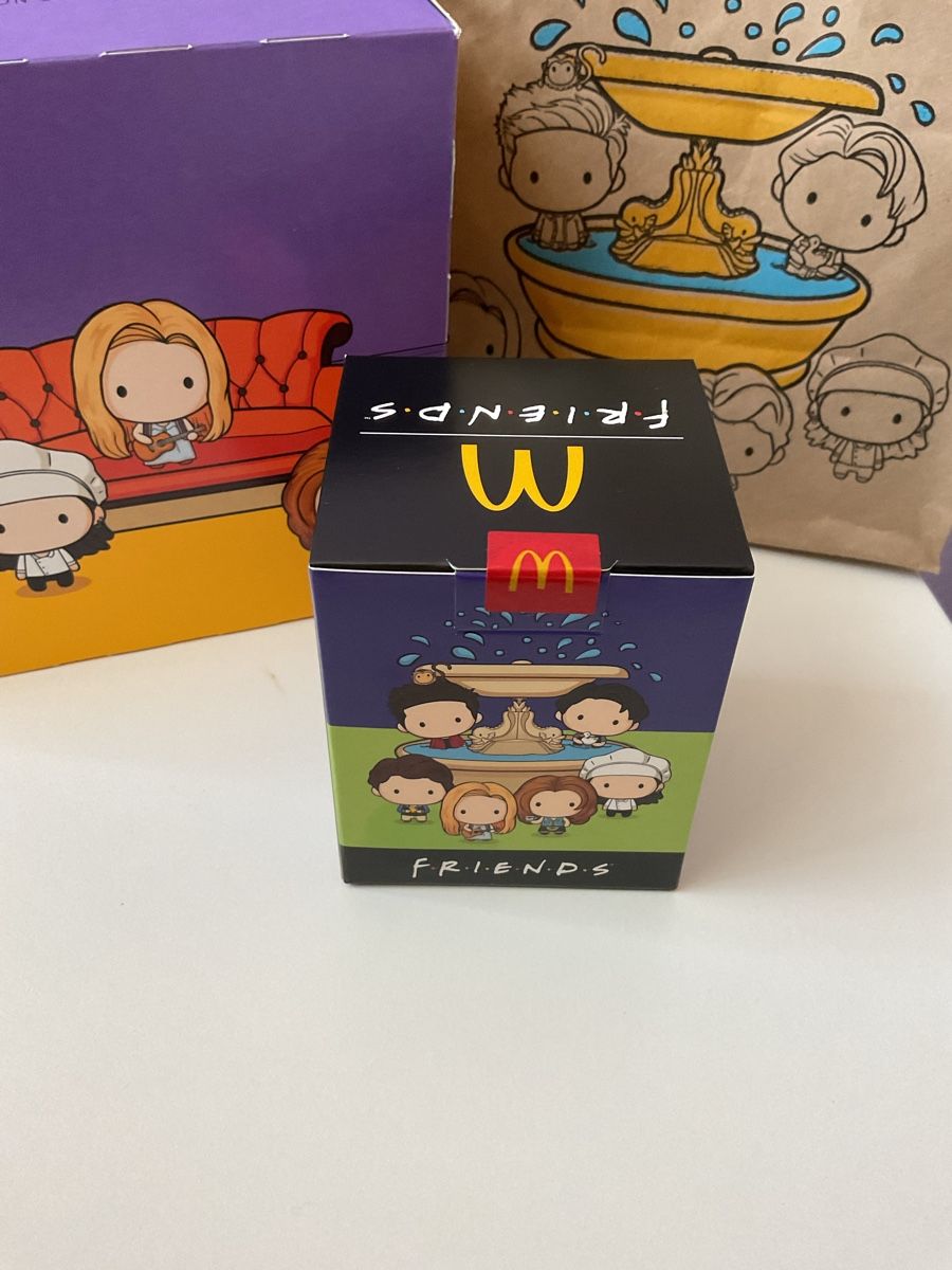 Mc Donald's Giocattoli: McDonald's Friends Happy Meal Set – Nuovo e nell'imballaggio originale da Märstetten venduto da beatbusi 1