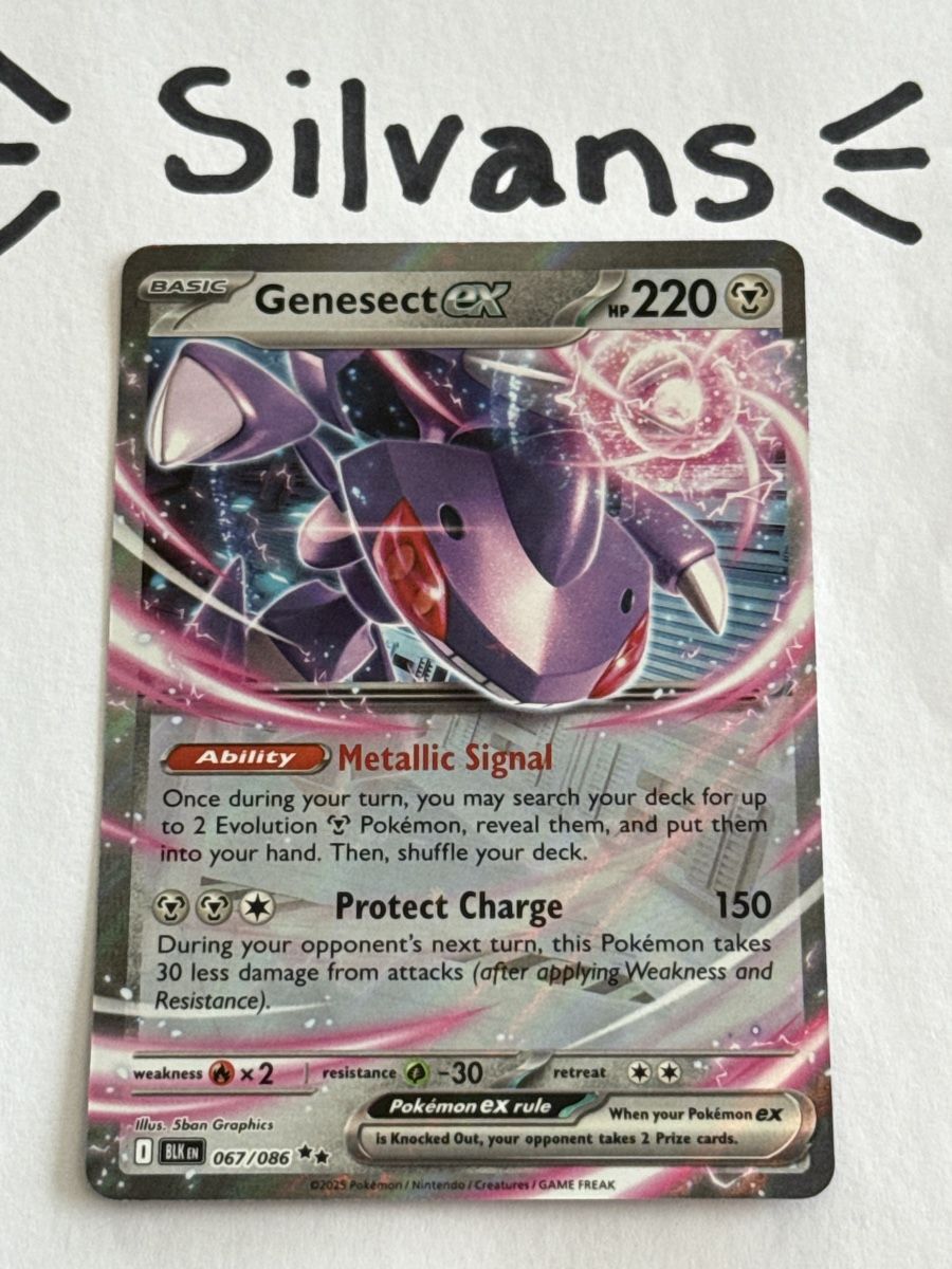 Pokémon Carte collezionabili: Genesect ex BLK067 Black Bolt Englisch – Nuovo (secondo la descrizione) da Wil SG venduto da Silvans