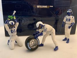 Figuren Set Formula 1, Team Williams, Massstab 1:18