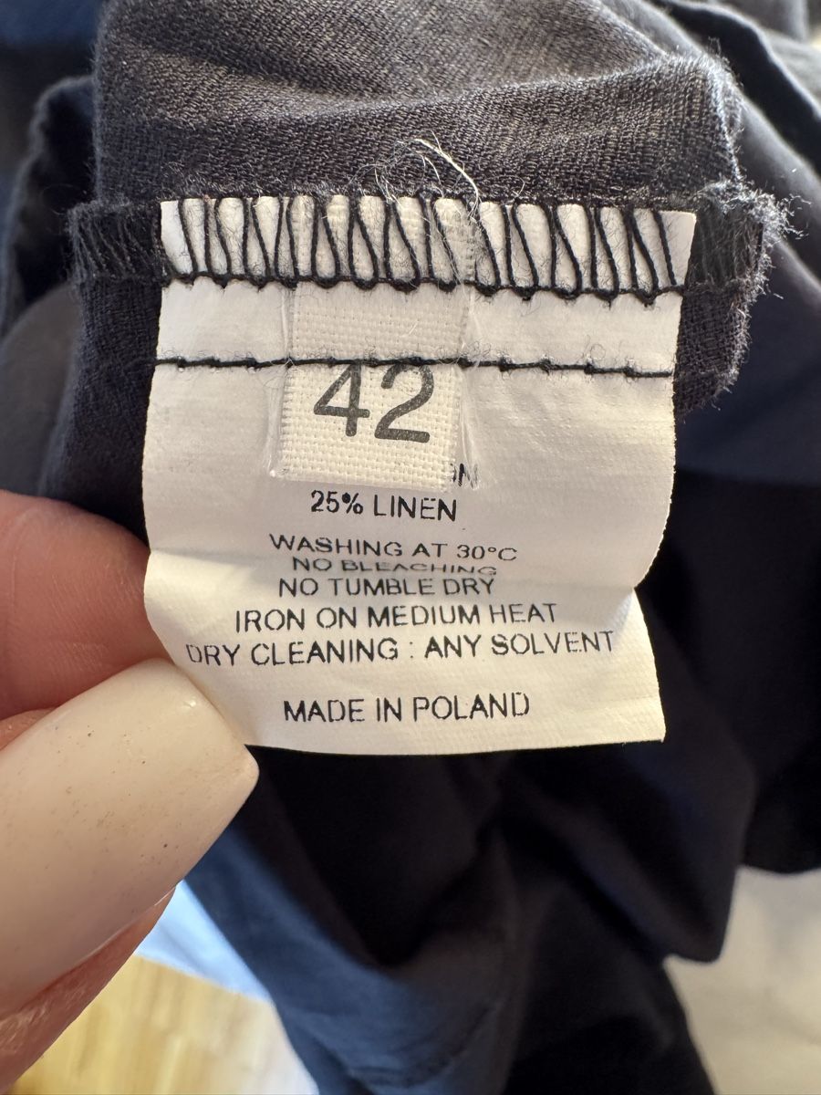 Jayko Tuniche: Tunique noire JAYKO, taille 42, coton lin  – Nuovo (secondo la descrizione) da Morges venduto da sandy069 5