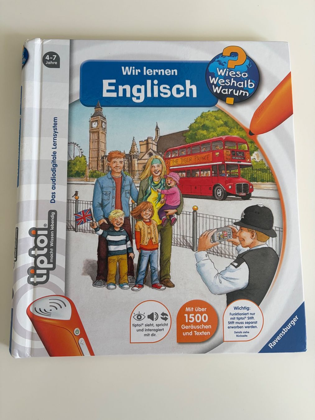 Audiolibri: Tiptoi "Wir lernen Englisch" Buch – Usato da Luzern venduto da gum_22xg