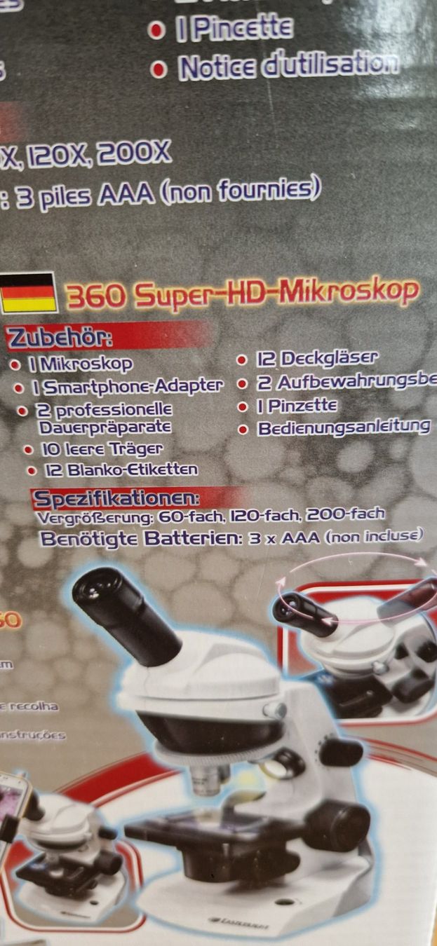 Mikroskopie: Mikroskop – Gebraucht aus Amlikon-Bissegg von Re13 1