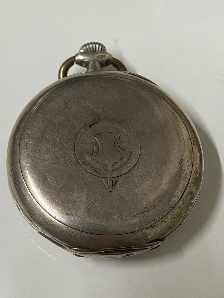 Orologi: Antike Silberne  800 Taschenuhr – Usato da Dietikon venduto da brocki-eyra 3
