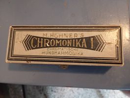 M. Hohner Chromonica 1 Mundharmonika mit Schatulle – Samm...