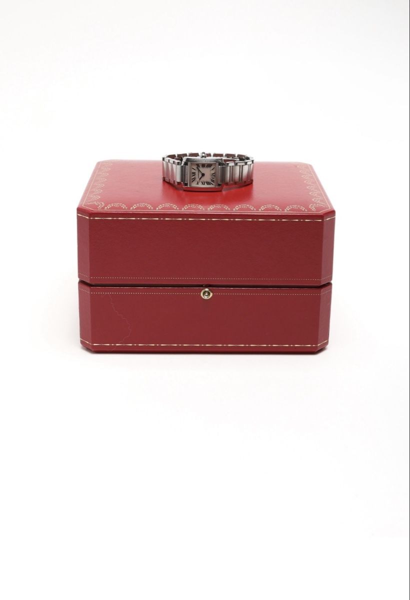 Cartier Uhren: Cartier Tank Francaise – Gebraucht aus Horgen von ll.27 1