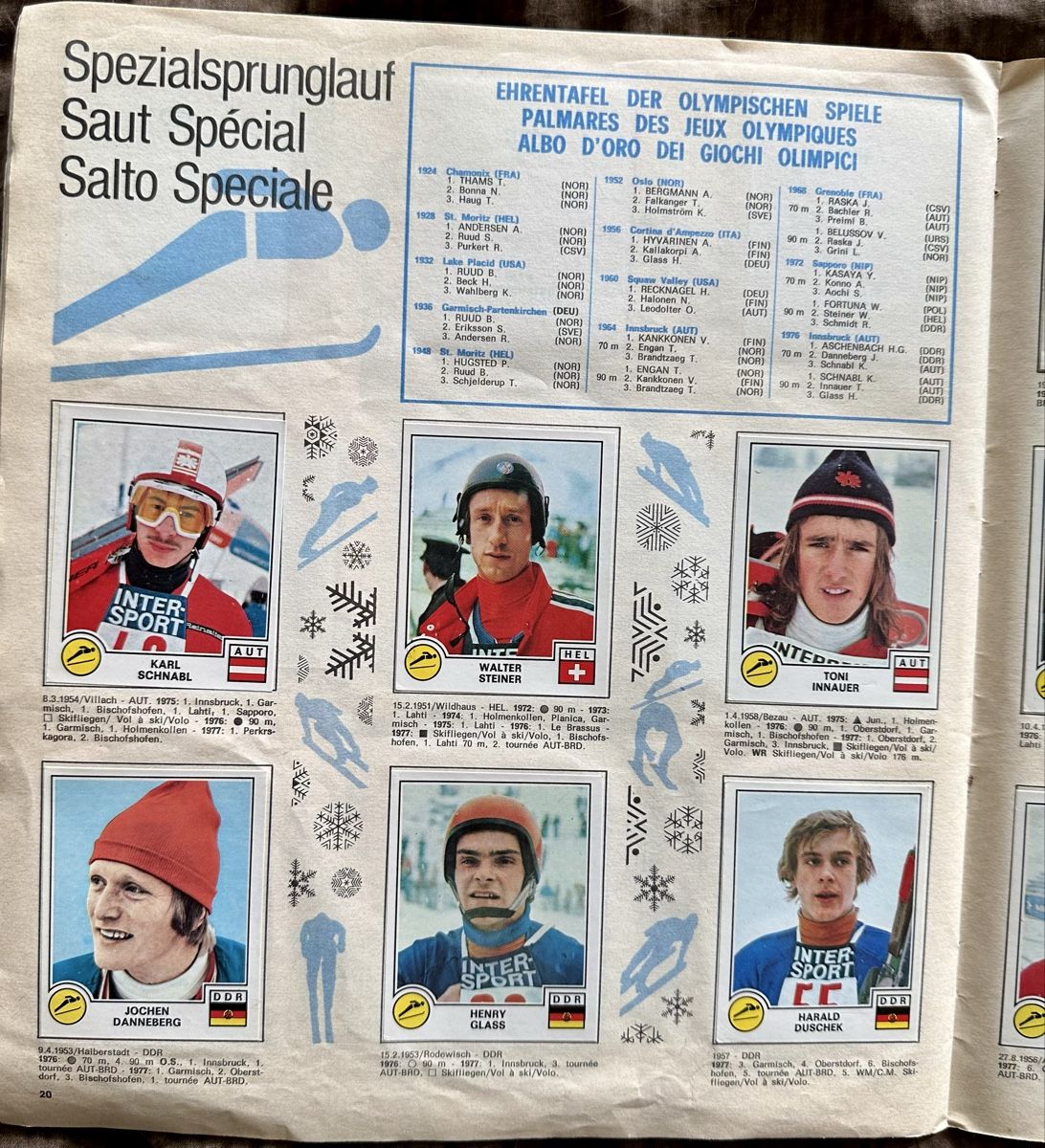 Panini Carte collezionabili: Panini Album Ski 78 – Usato da Duebendorf venduto da Fczfanrobi 5