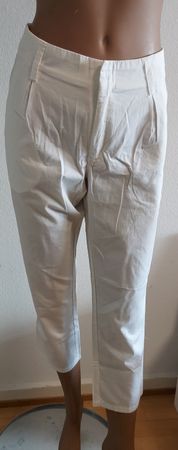 Neue Twist & Tango Ella Chinos Weiss Gr. 38 Sommerhose