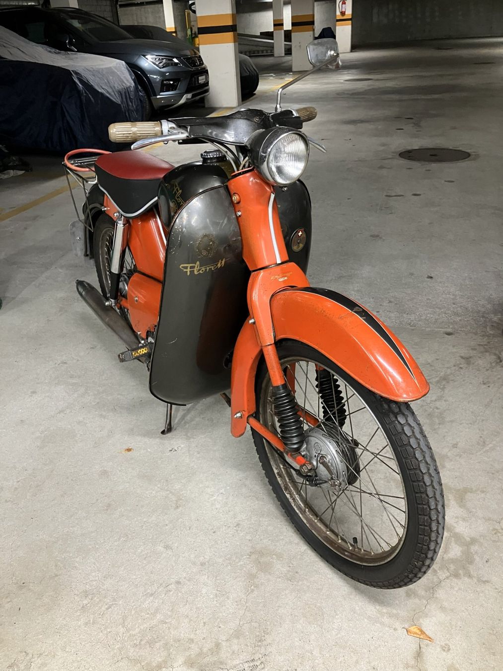 Kreidler Ciclomotori: Kreidler Florett K53 rot/grau 1958 Oldtimer – Usato da Oberweningen venduto da LSP72 6