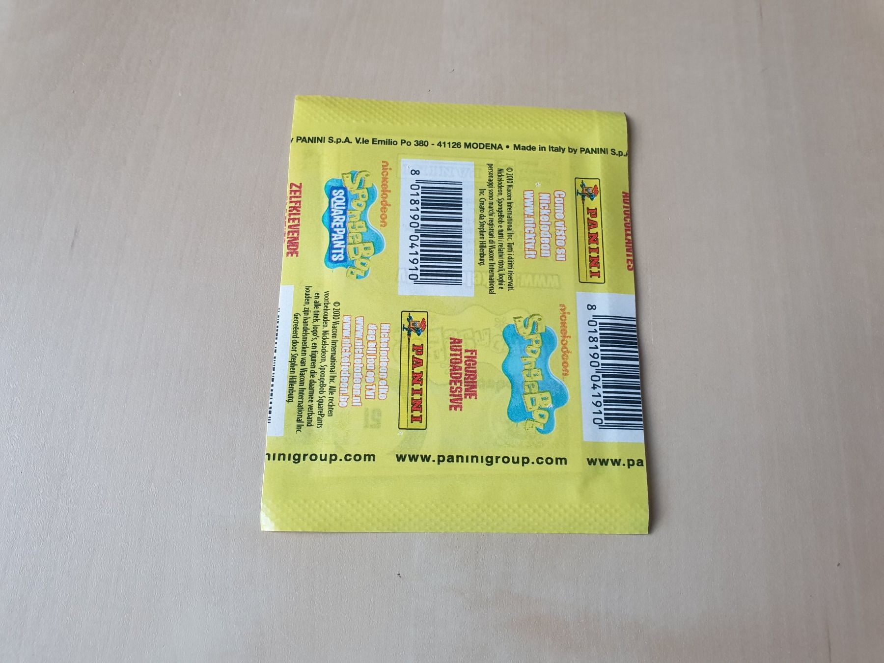Panini Carte collezionabili: Spongebob Panini Tüte portofrei – Nuovo e nell'imballaggio originale da Stansstad venduto da collectorsshop 1