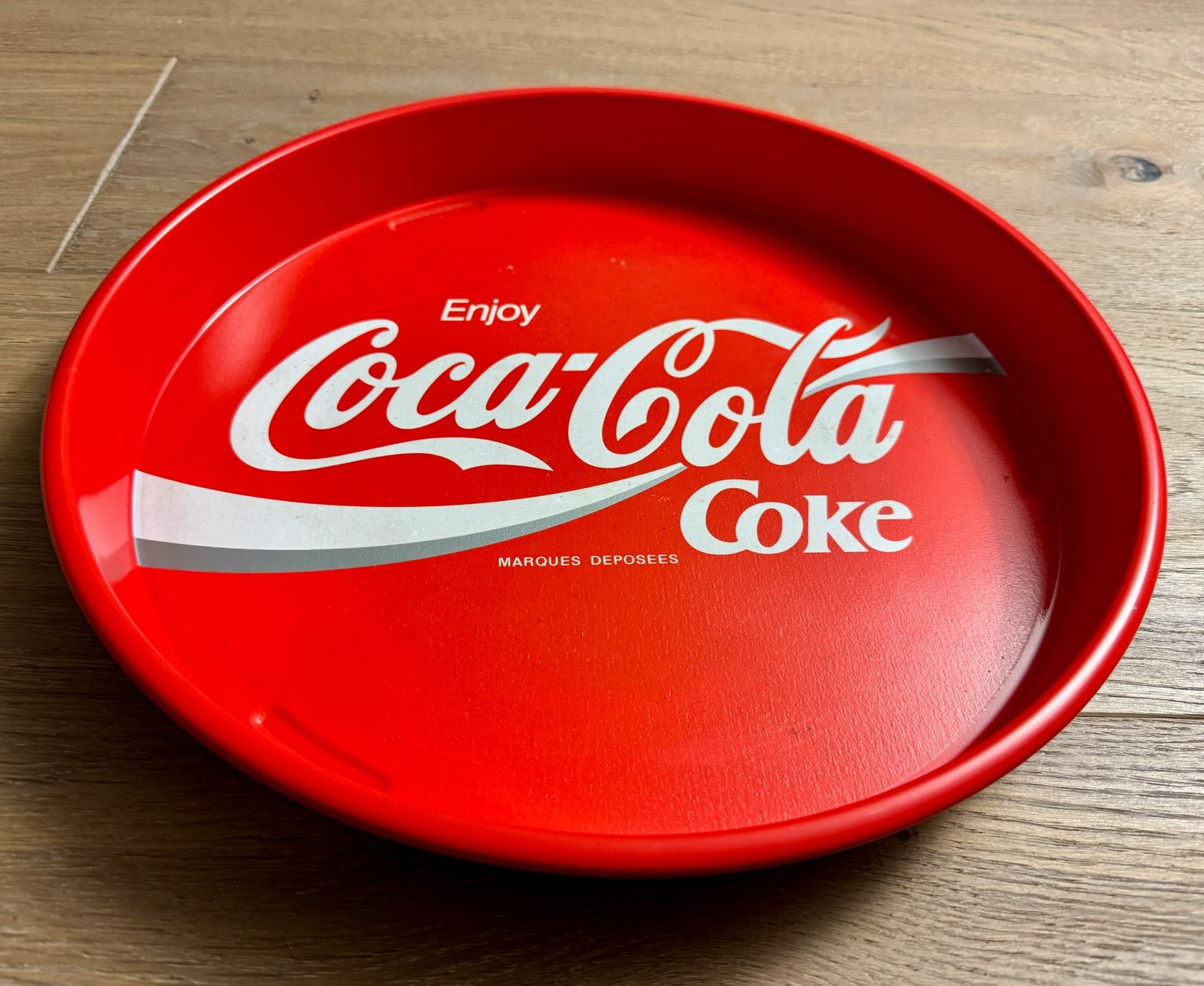 Untersetzer: Sehr schönes Serviertablett Coca Cola vintage – Gebraucht aus Rothrist von Luckywinner 1