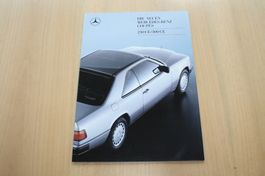 Mercedes 230CE/280CE Modell W124 Prospekt  1/1988
