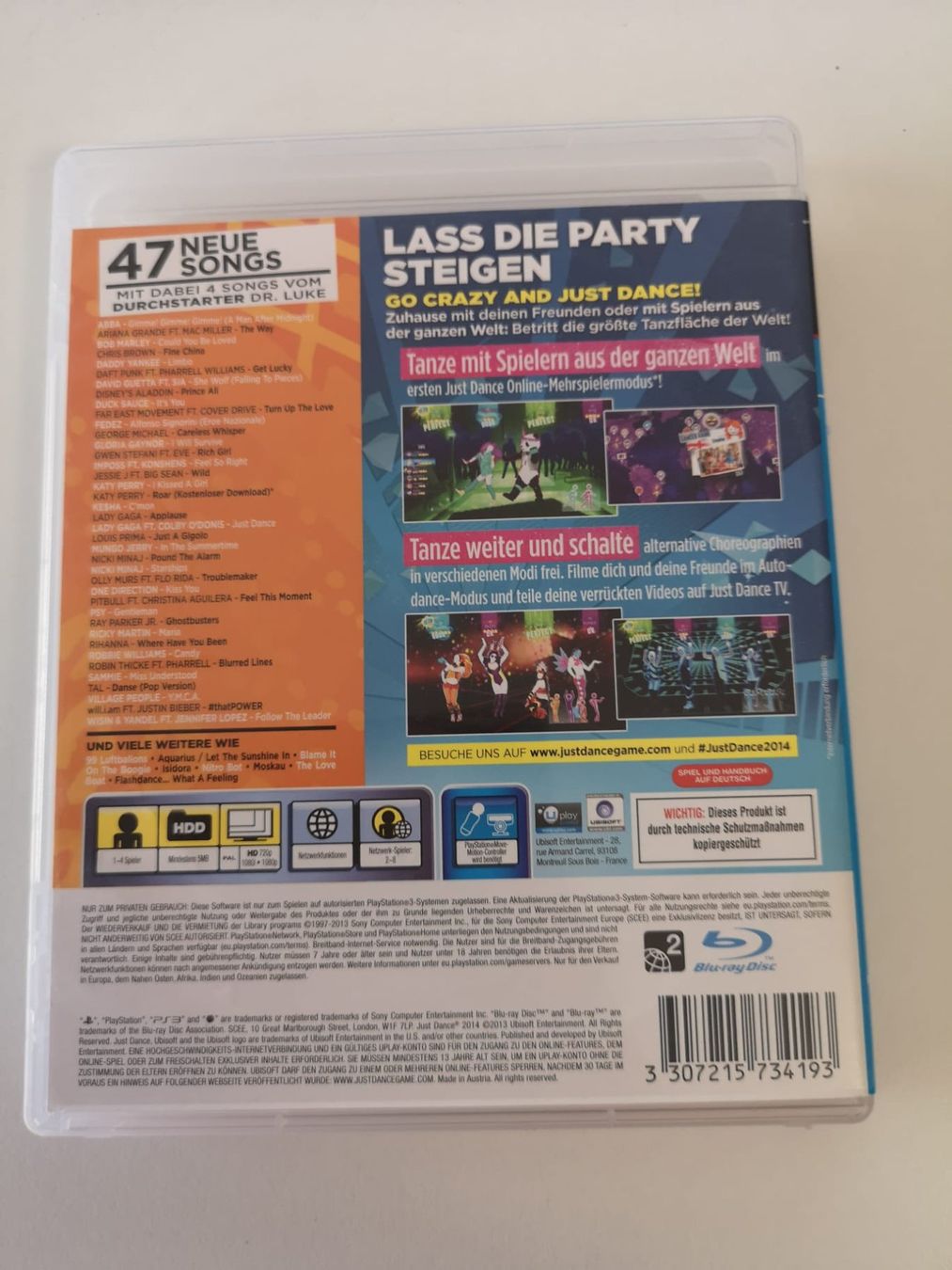 Sony Giochi: Just Dance 2014 (PS3) – Usato da Herisau venduto da Seyashop1 2