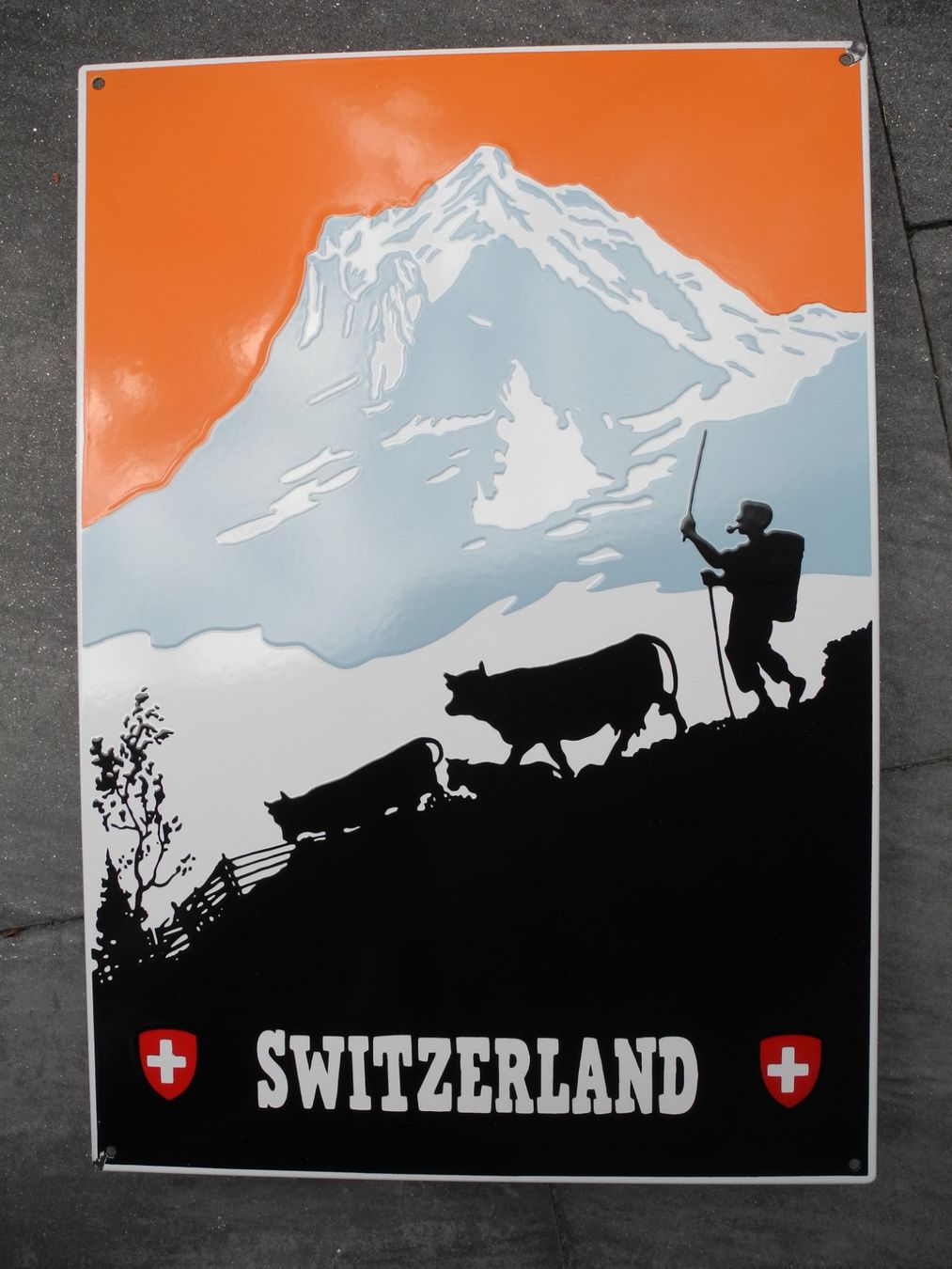 Ecriteaux: SCHWEIZ-SUISSE-SVIZZERA-SWITZERLAND – D'occasion à Reinach AG par Huckleberrysix