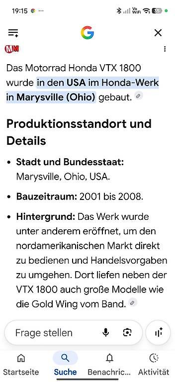 Chopper: Honda VTX 1800 – Gebraucht aus Uebeschi von Wema57 4
