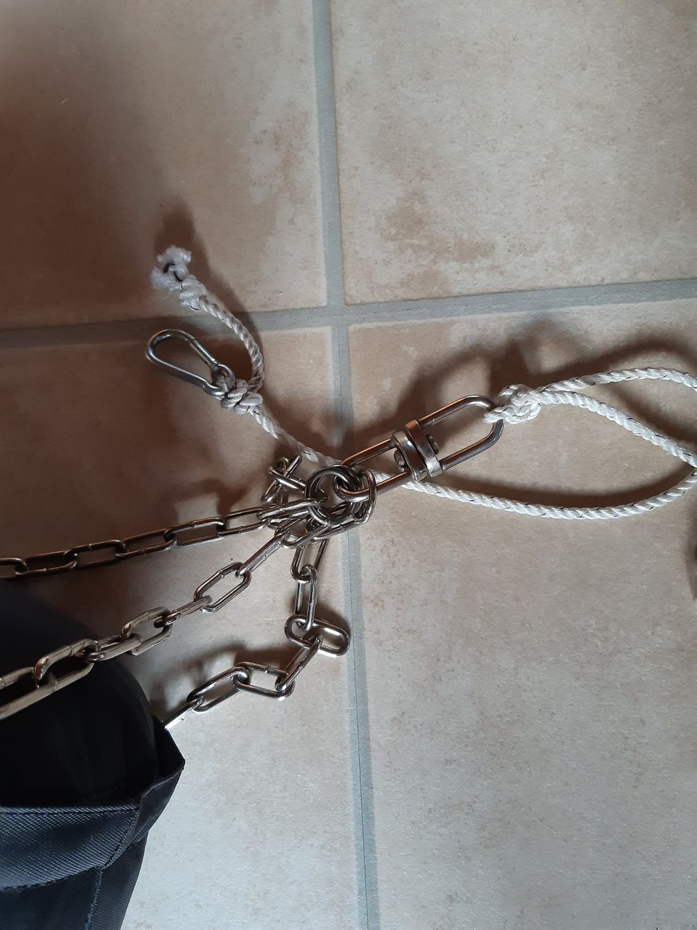 Sacchi da boxe: Boxsack mit Boxhandschuhe – Usato da Seehof venduto da Bozena13 2