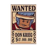 26603pb535 Don Krieg Wanted Poster One Piece LEGO (NEU)