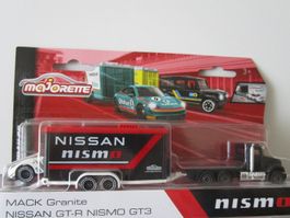 MAJORETTE NISSAN GT-R NISMO GT3 + MACK Granite