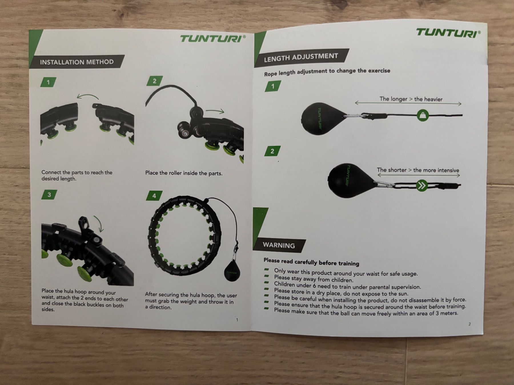 Hometrainer: Tunturi Hula Hoop – Usato da Wetzikon ZH venduto da hee_h2kl 2
