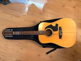 Ibanez 12-saitige Akustikgitarre inkl. Tasche
