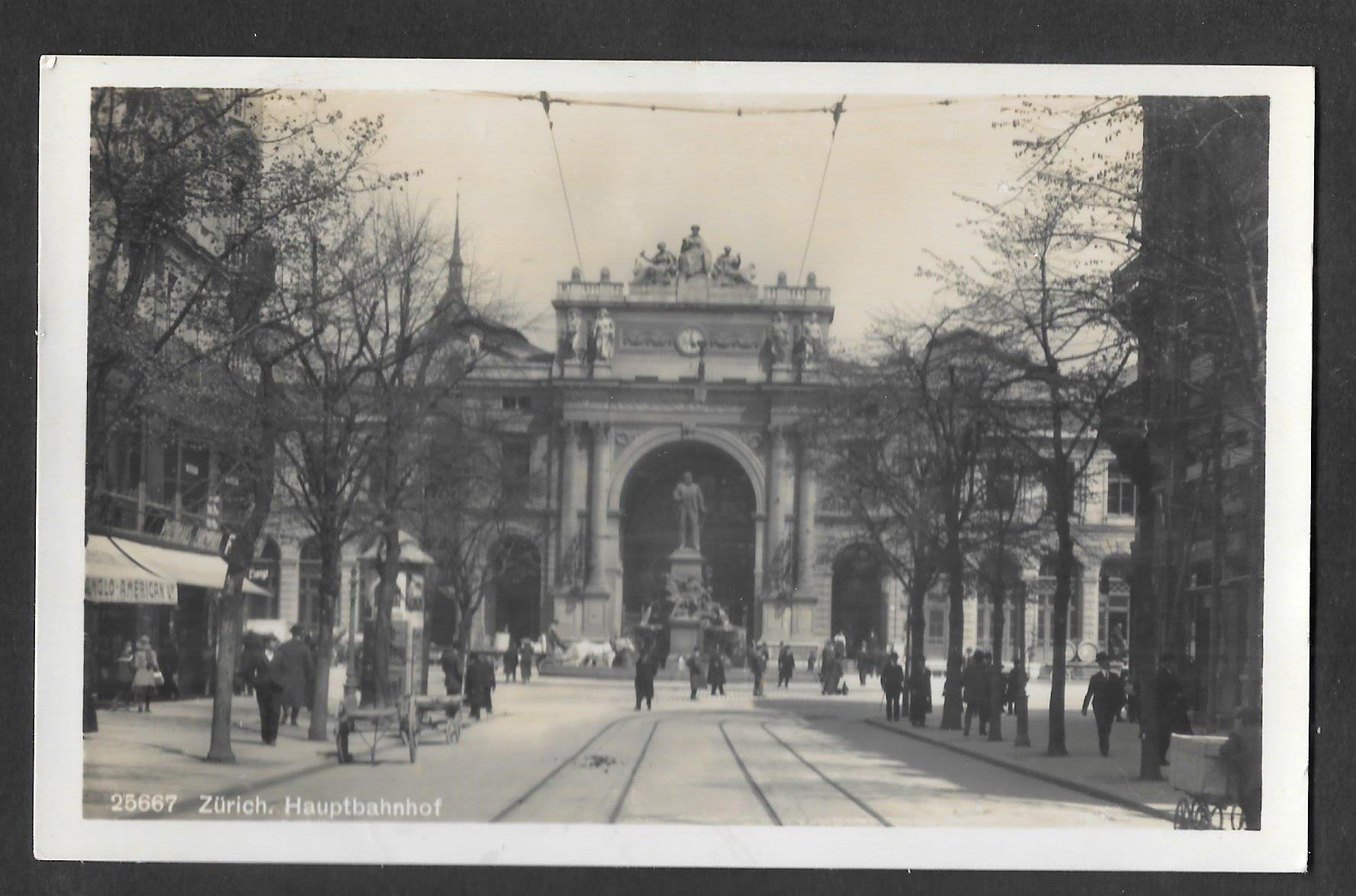 Cartoline postali: Zürich Hauptbahnhof – Usato da Olten venduto da clotaldi