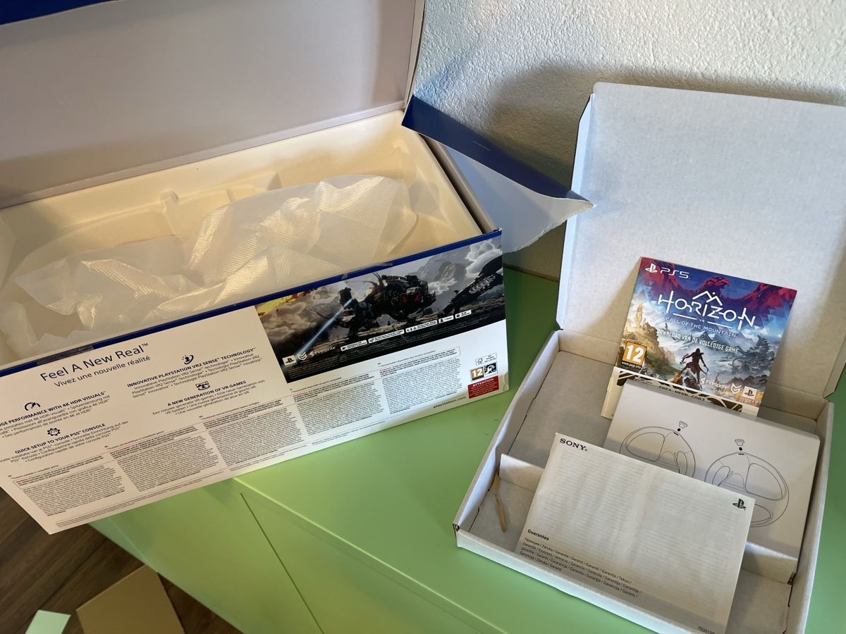 Sony VR Brille: Sony PlayStation VR2 Horizon Bundle code jeu déjà utilisé  – Gebraucht aus Alle von satellite-1608 4