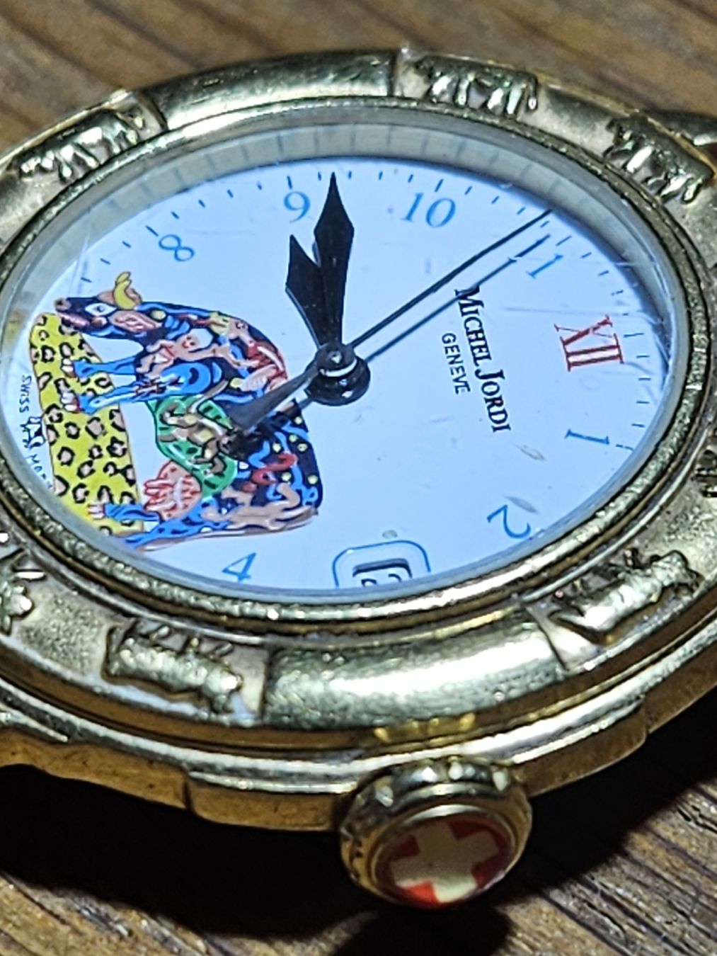 Michel Jordi Orologi: Michael Jordi Uhr 33mm Gold Plated  – Usato da Flamatt venduto da pie_f9zm 9