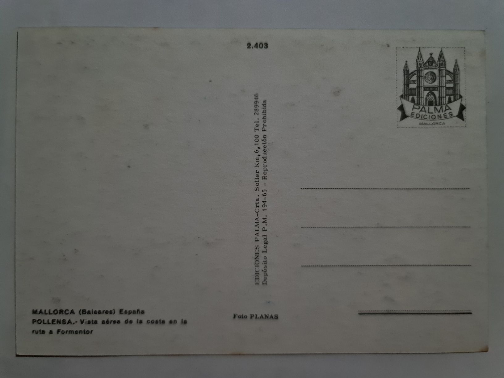 Ansichtskarten: Ansichtskarte Mallorca Spanien 720 – Gebraucht aus Dintikon von Vexi 1