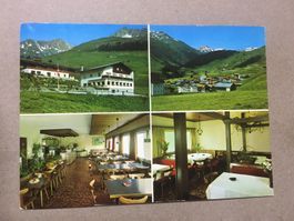 Rueras-Dieni Graubünden Hotel Gasthaus Cresta Stempel 1976