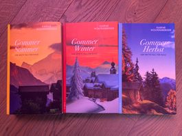 Kaspar Wolfensberger Buchreihe Gommer 3 Teile neuwertig