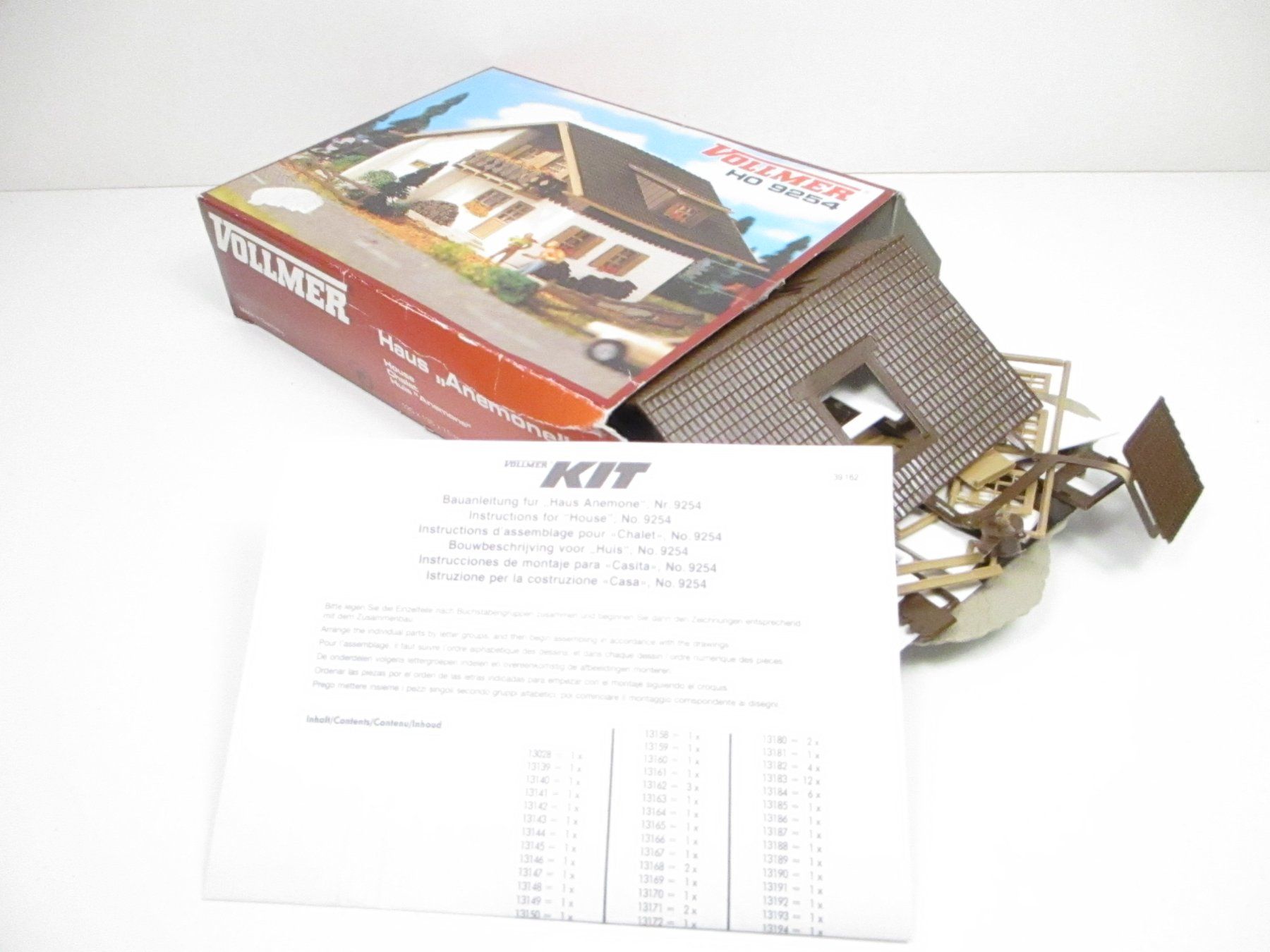 Vollmer Modelleisenbahnen: Vollmer H0 9254 Haus Anemone – Neu und originalverpackt aus Olten von Heinrich875 1