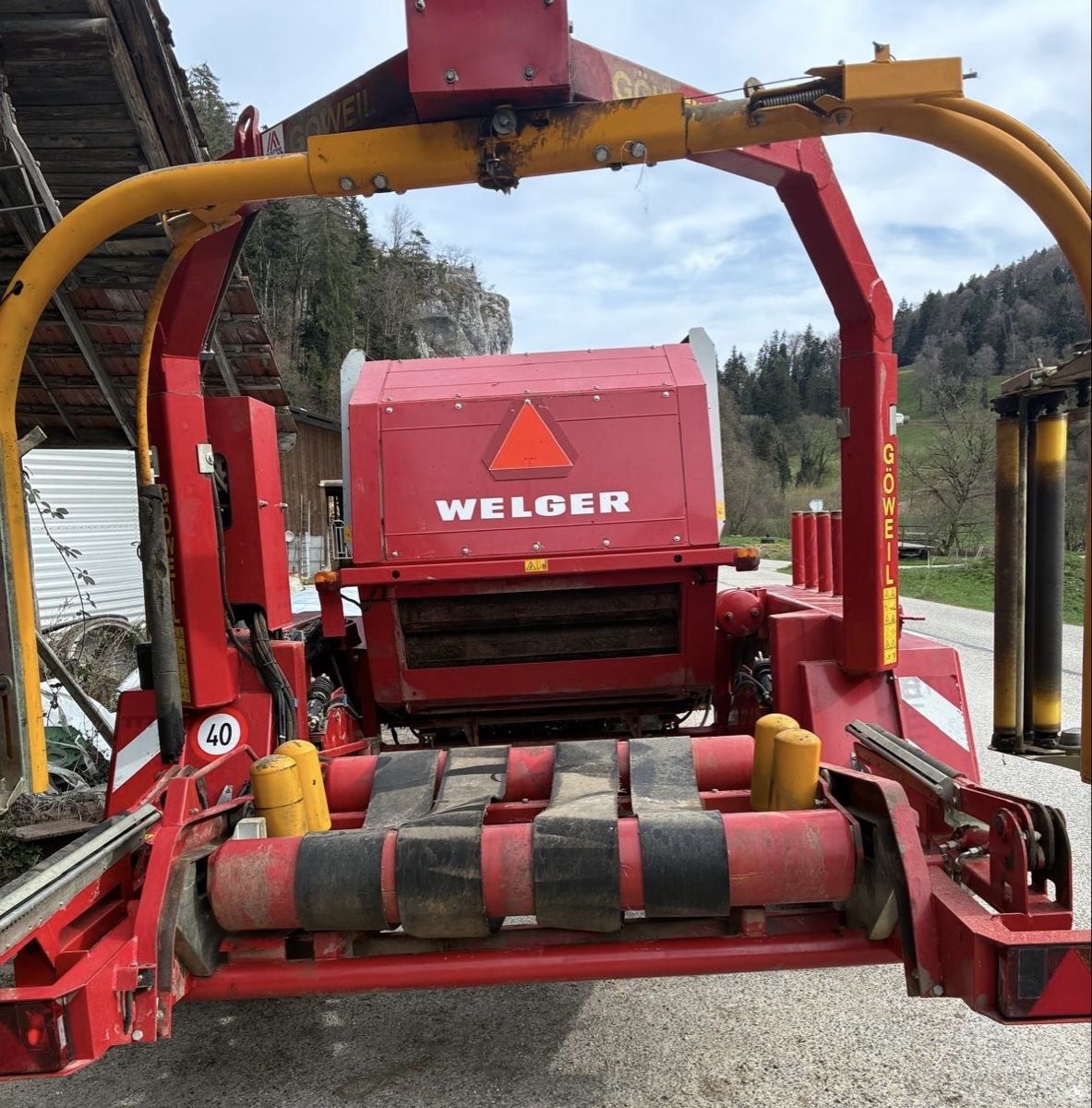 Welger Tutte le macchine: Welger Rundballenpresse Kombi 5650Ballen – Usato da Roggenburg venduto da Tech00 4