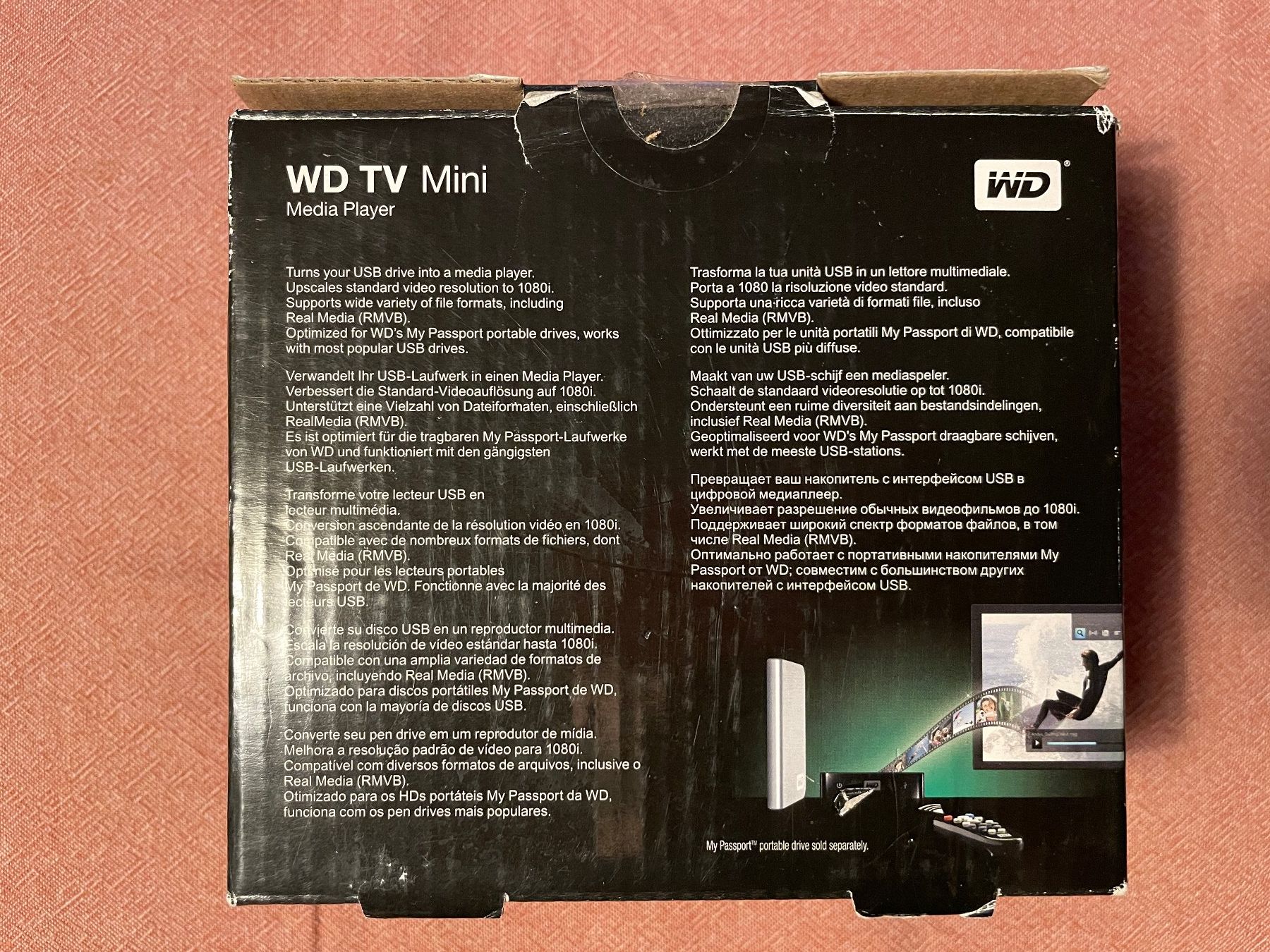 Western Digital Lettore multimediale & Streamer: WD TV HD Media Player – Usato da Zürich venduto da Linomartins 1