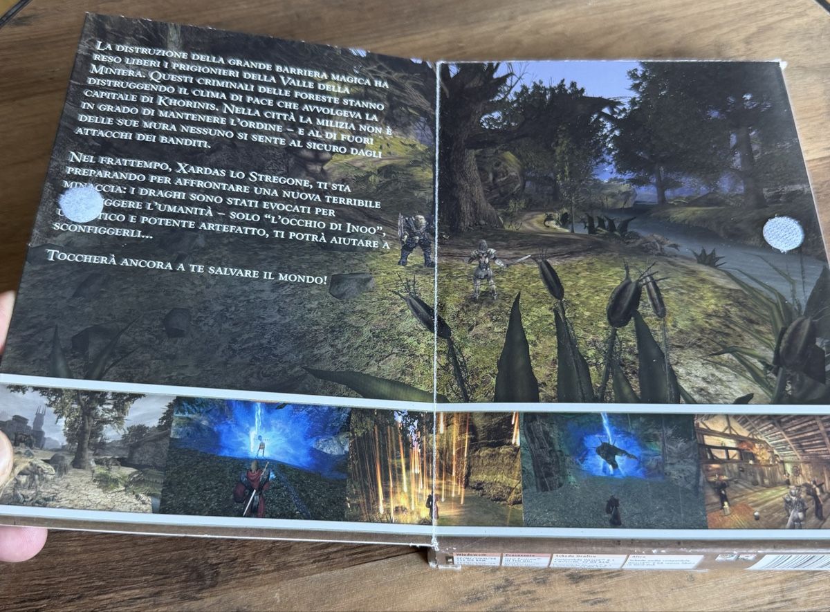 Jeux: Gioco PC Gothic II Gold Edition completo – D'occasion à S. Pietro par pap_nd2w 1