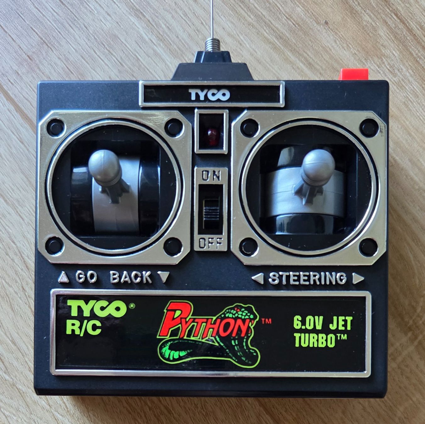 Tyco Modellismo RC: Tyco Python RC 6V Jet Turbo "NEU" Getestet OVP RTR Akku – Nuovo e nell'imballaggio originale da Rheinau venduto da tobitobsen80 1