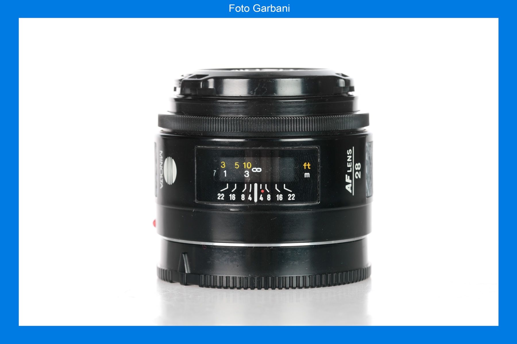 Minolta Obiettivi: Minolta AF 28mm 1:2.8 – Usato da Muralto venduto da FotoGarbani