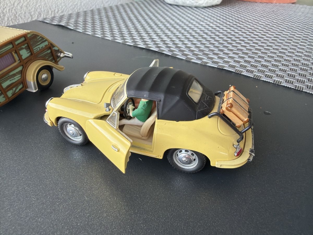 Brumm Modellautos: Porsche 356 mit Wohnwagen - 1/43 - Schuco – Gebraucht aus Wolfwil von Rolex1 6