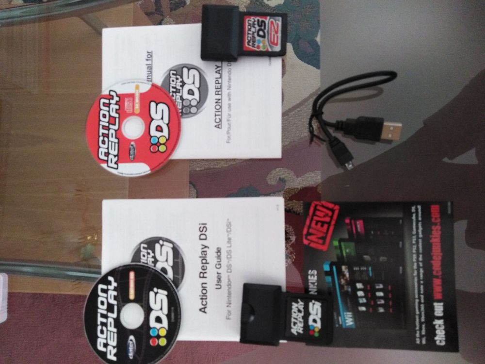 ACTION REPLAY DS pour cartouche Nintendo DS seulement testée fonctionne