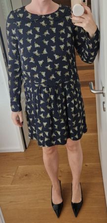 Paul&Joe Sister Kleid Leopard Viskose Gr. 40 (Fr)