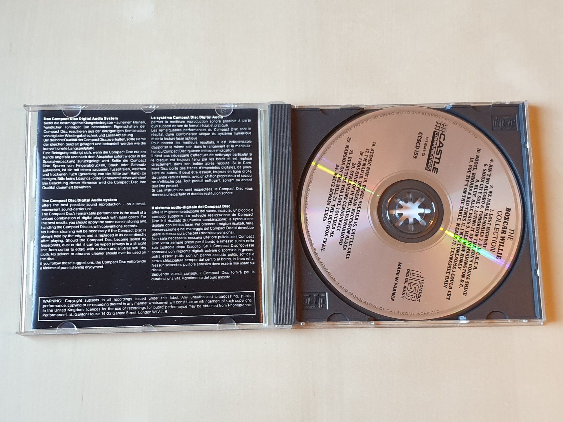 CD: The Boxcar Willie collection – Usato da Stansstad venduto da collectorsshop 2