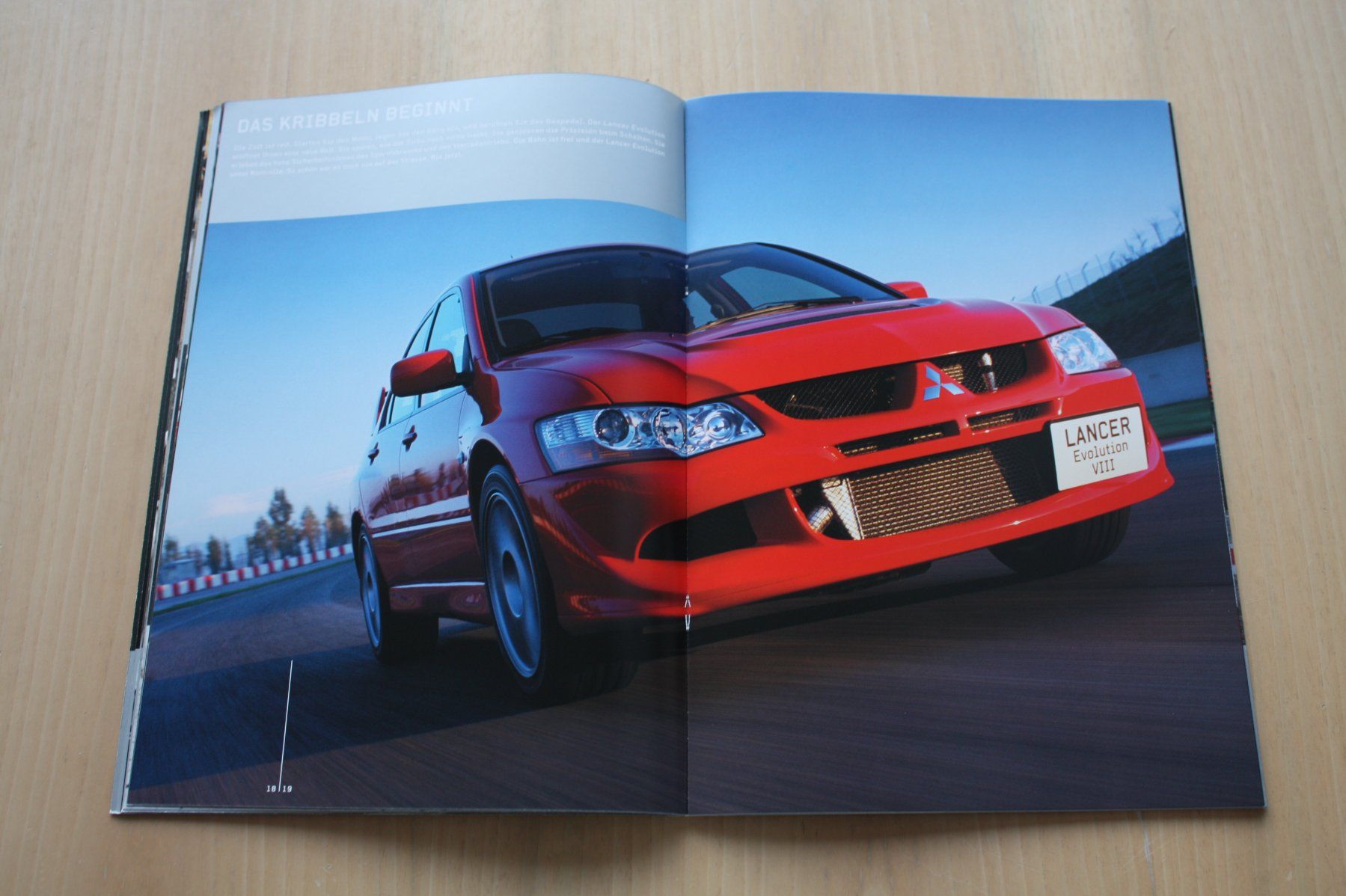 Mitsubishi Documenti: Mitsubishi Lancer Evolution VIII CH Prospekt 2004 – Usato da Wikon venduto da erwin400 6