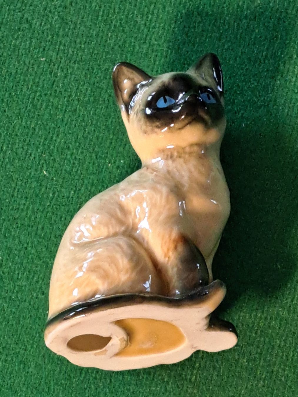 Statuette: Kleine Katze mit blauen Augen , 8x5cm – Nuovo (secondo la descrizione) da Spiez venduto da Pistach99 5